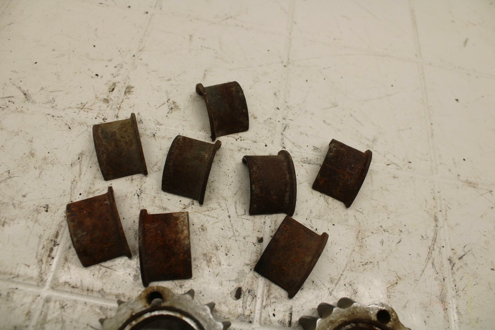72 HONDA CB500 K1 EXHAUST HEADER PIPES COLLETTS BB24