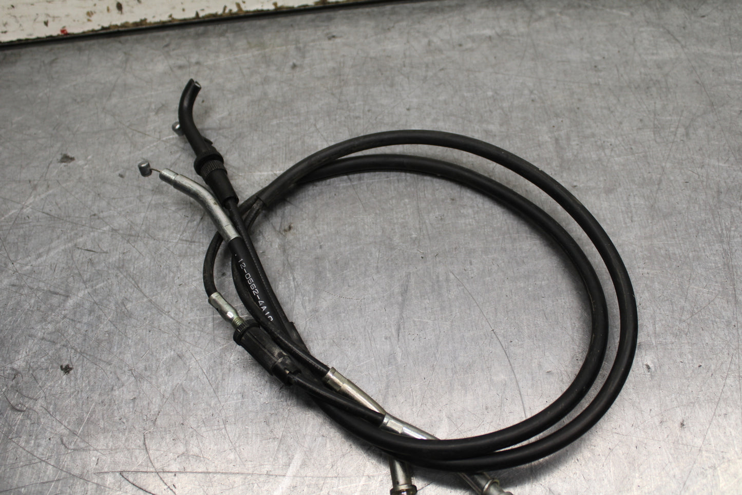 14-15 KAWASAKI NINJA 650 EX650F ABS THROTTLE CABLES LINES BB741