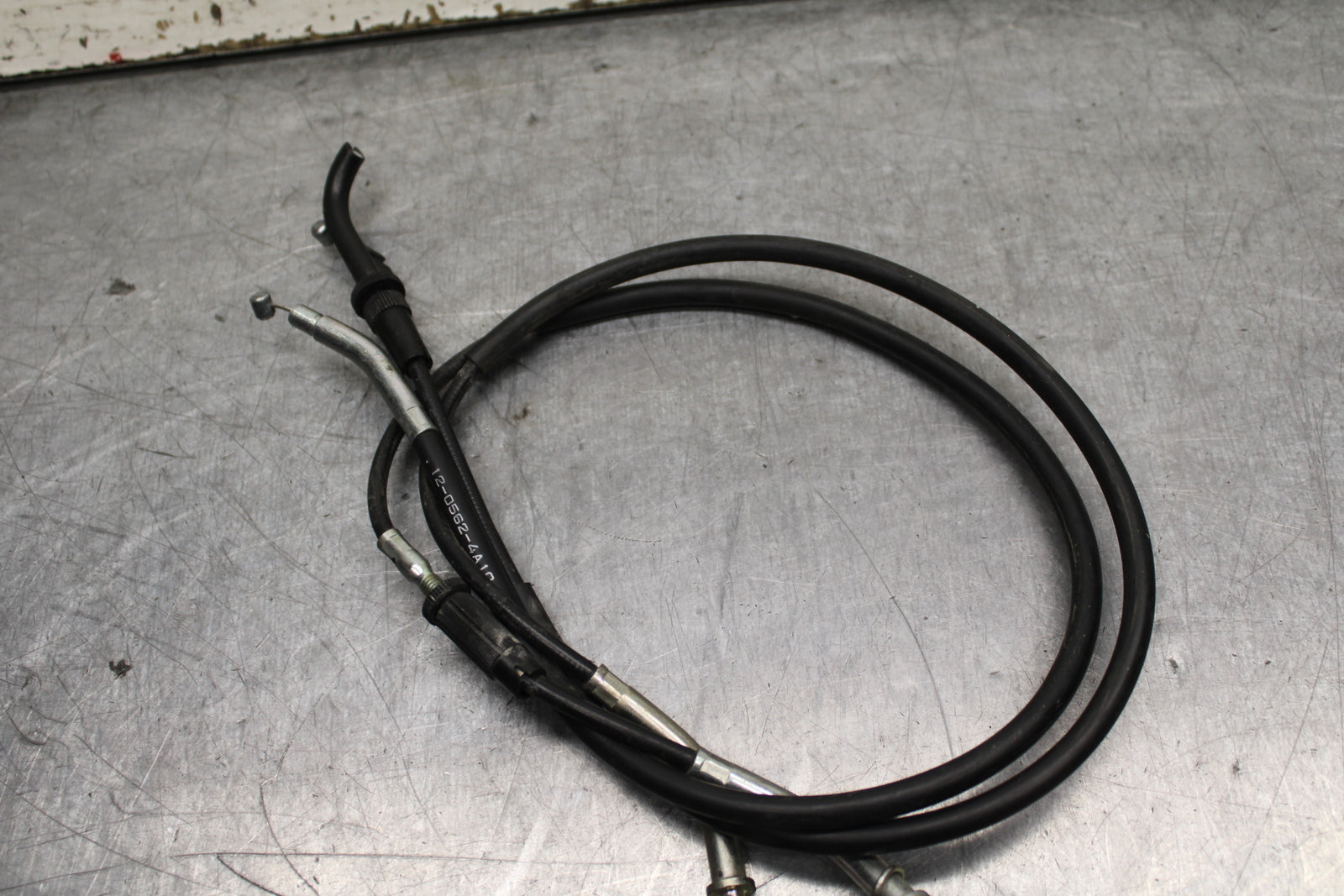 14-15 KAWASAKI NINJA 650 EX650F ABS THROTTLE CABLES LINES BB741