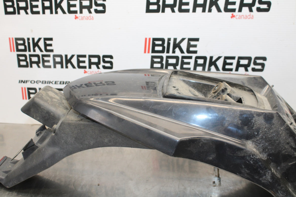 08-18 KAWASAKI KLR650 REAR BACK FENDER MUD GUARD BB183