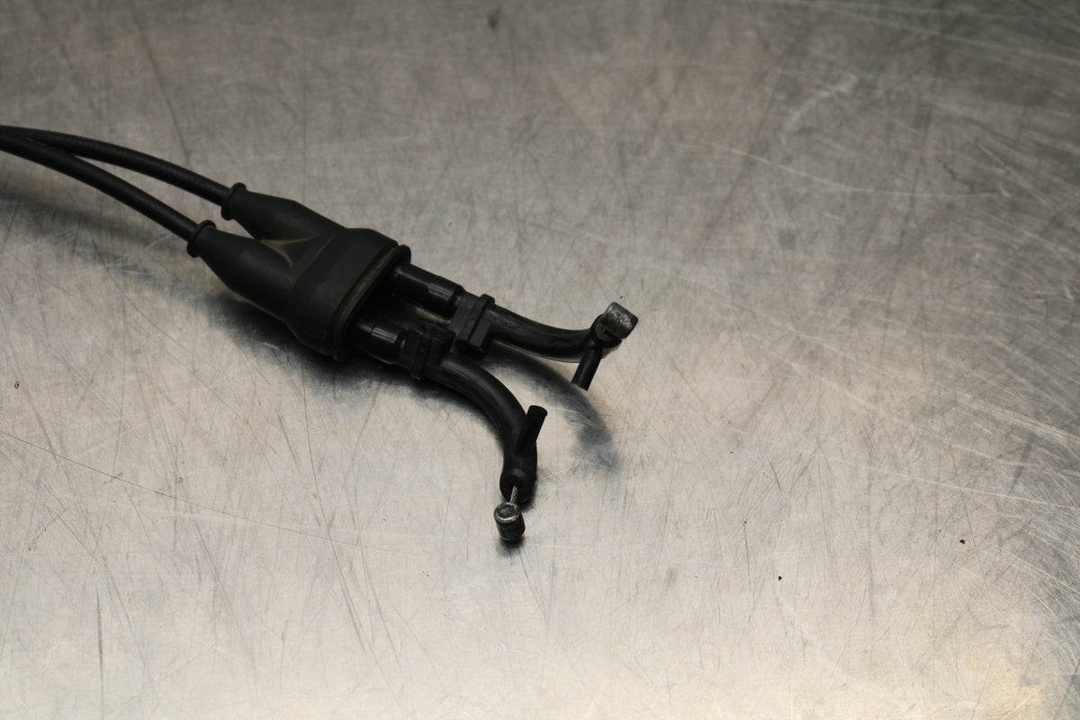 04-05 KAWASAKI NINJA ZX10R THROTTLE CABLES LINES BB163