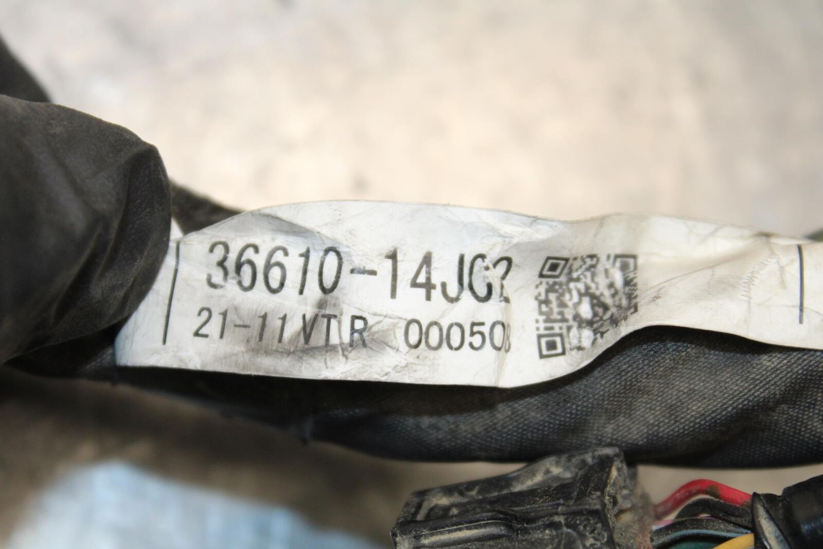 11-23 SUZUKI GSXR 750 MAIN ENGINE WIRING HARNESS MOTOR WIRE LOOM BB630