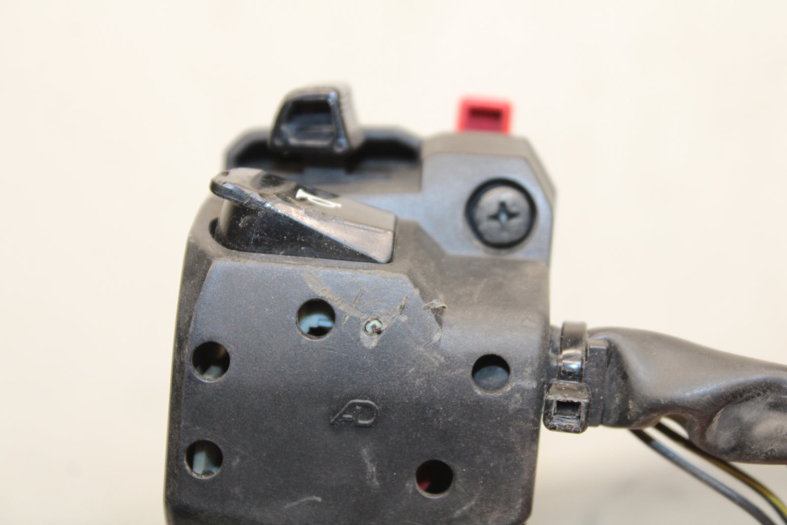 06-07 SUZUKI GSXR750 LEFT CLIP ON HANDLE HORN SIGNALS SWITCH SWITCHES BB132