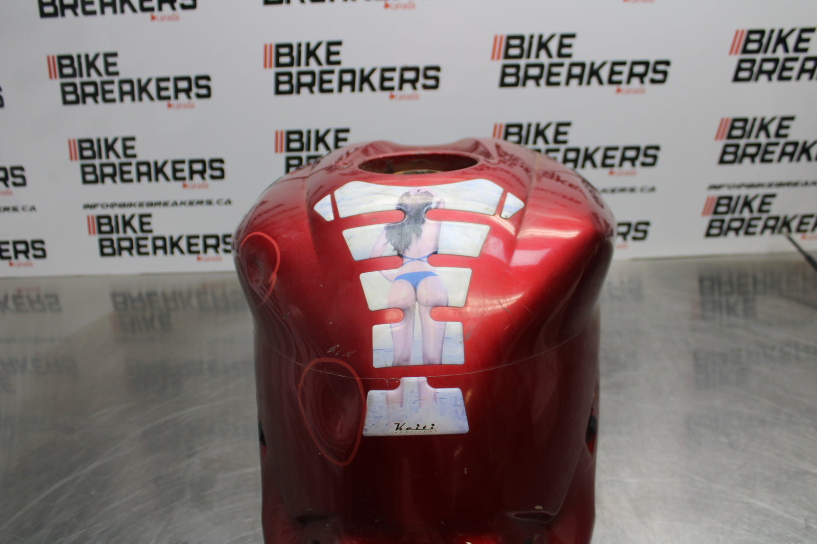 07-08 YAMAHA YZF R1 GAS TANK FUEL CELL PETROL RESERVOIR BB160