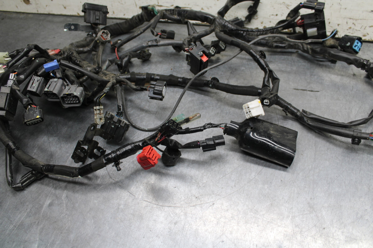 24 KAWASAKI NINJA 500 ABS MAIN ENGINE WIRING HARNESS MOTOR WIRE LOOM BB744