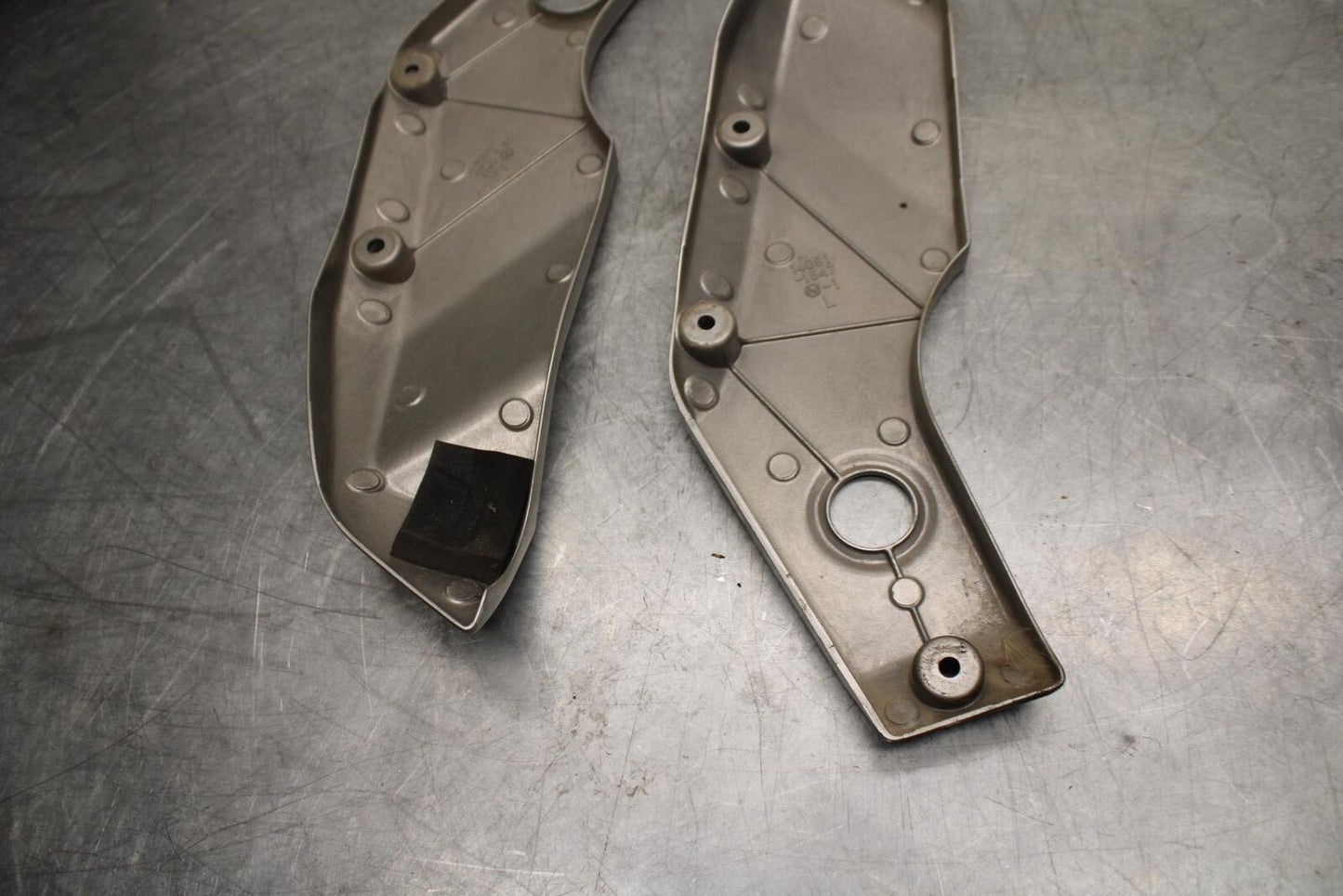 03-06 KAWASAKI Z1000 RIGHT LEFT FRAME MID SIDE COVERS COWLS PANELS TRIM BB487