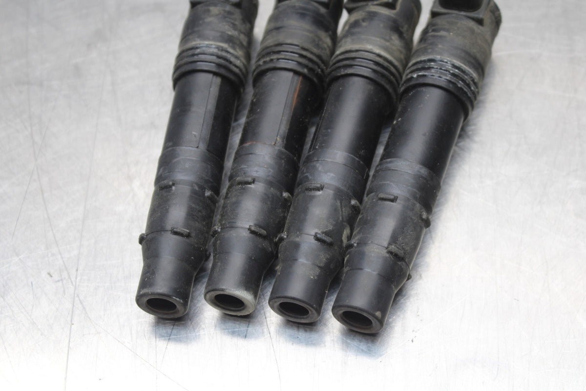 08 KAWASAKI NINJA ZX10R IGNITION COILS COIL SPARK PLUG CAPS BB201