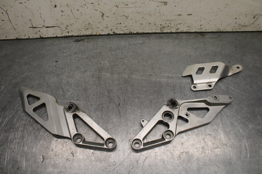 93 SUZUKI GSXR750W LEFT RIGHT REARSET REAR SET DRIVER PEG BRACKETS MOUNTS  BB112