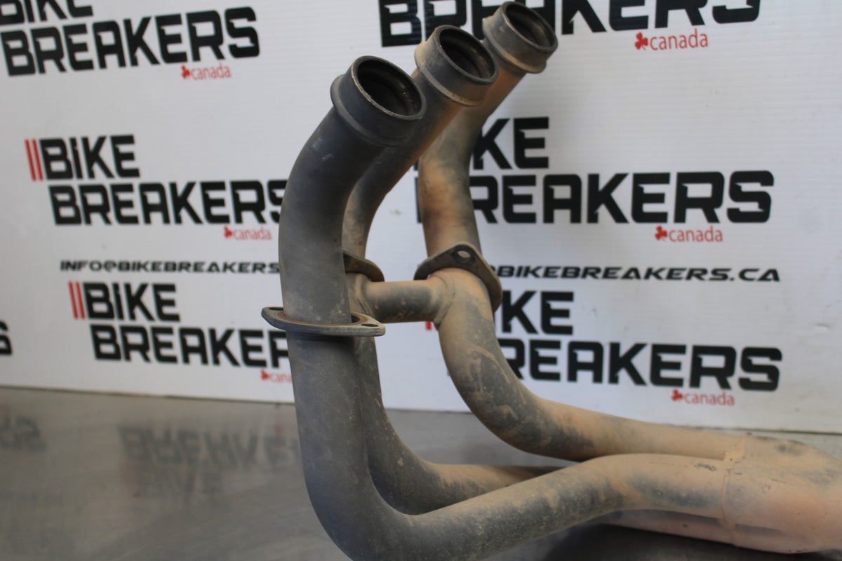 16 YAMAHA XSR900 FULL EXHAUST SYSTEM HEADERS PIPE MUFFLER BB786