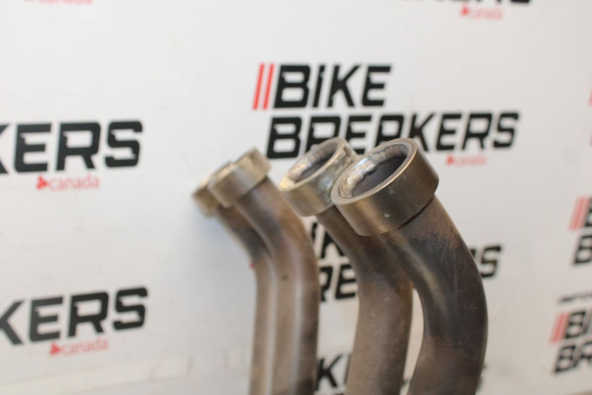 17 YAMAHA YZF R6 EXHAUST HEADER PIPES MANIFOLD BB922