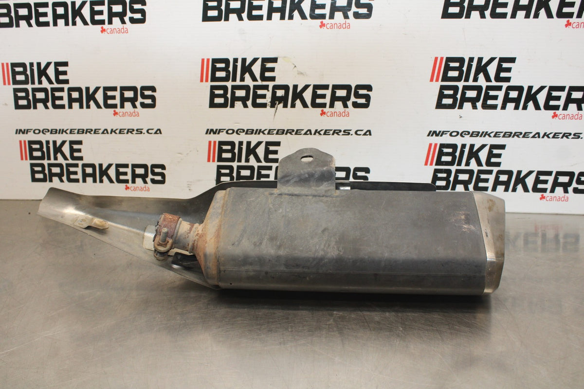 13-17 KAWASAKI NINJA 300 EXHAUST PIPE MUFFLER SLIP ON CAN SILENCER BB429