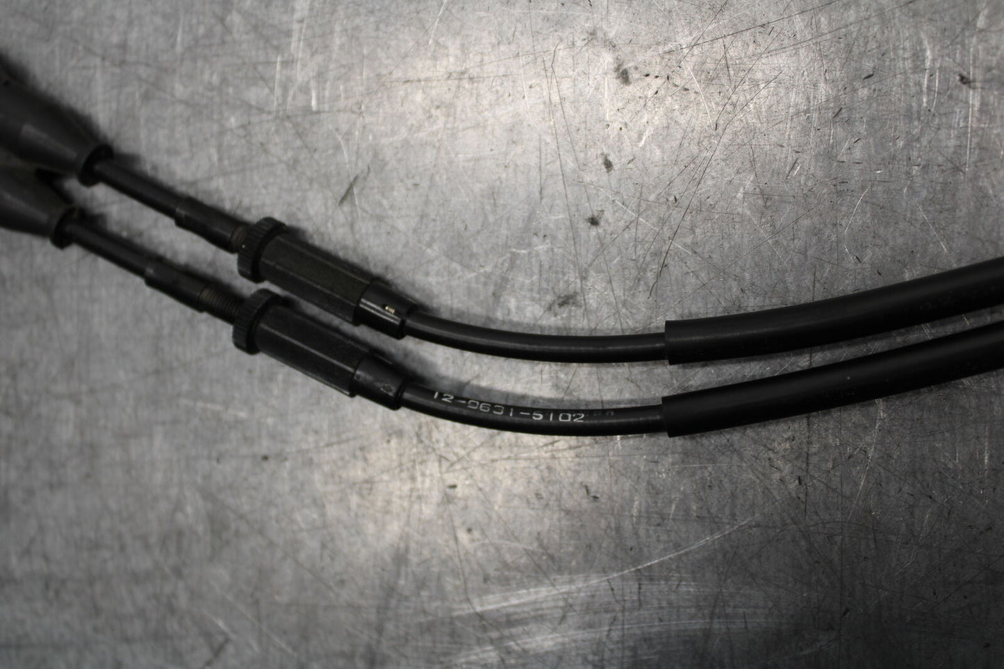 16 KAWASAKI NINJA ZX10R THROTTLE CABLES LINES 54012-0631 BB650