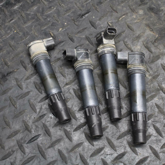 03-04 HONDA CBR600RR IGNITION COILS COIL SPARK PLUG CAPS 30700-MEE-641 BB200