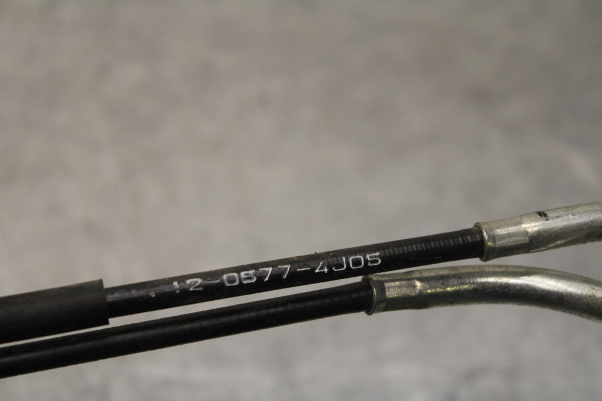 15-16 KAWASAKI EX300 THROTTLE CABLES LINES BB635