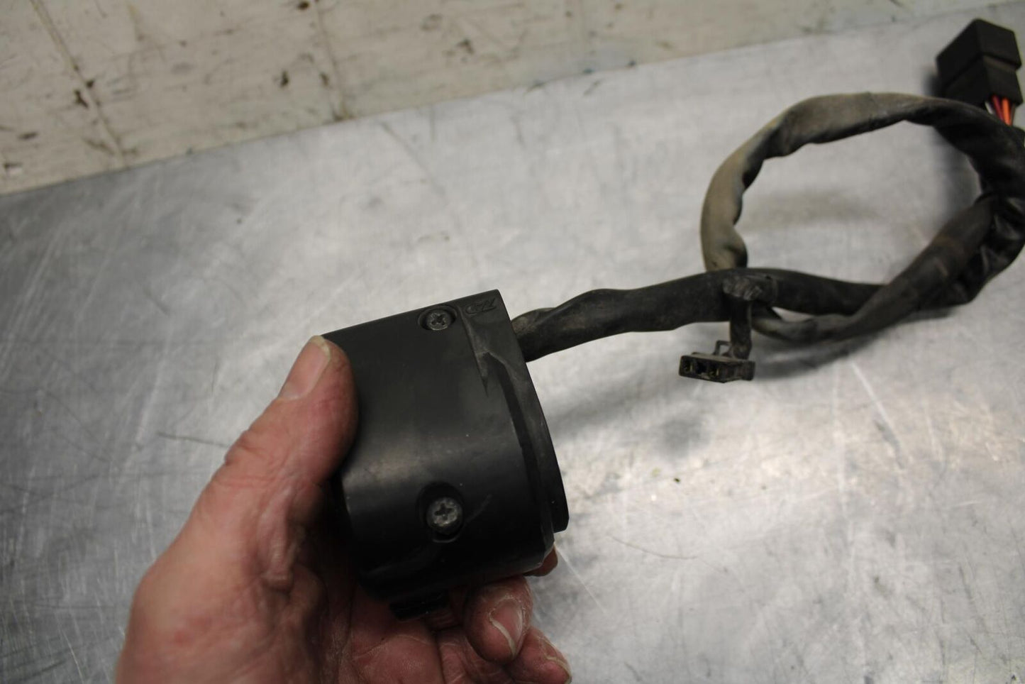 11 KAWASAKI NINJA 650 ER EX 650 LEFT CLIP ON HANDLE HORN SIGNALS SWITCH BB503