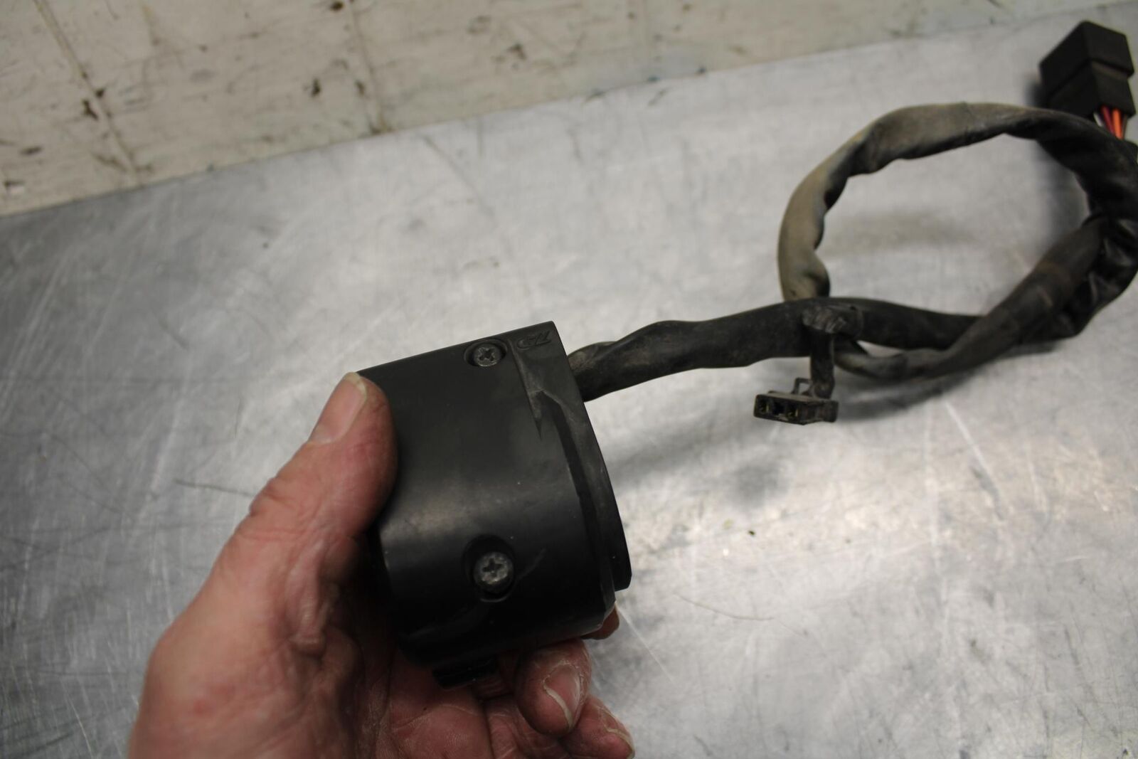 11 KAWASAKI NINJA 650 ER EX 650 LEFT CLIP ON HANDLE HORN SIGNALS SWITCH BB503