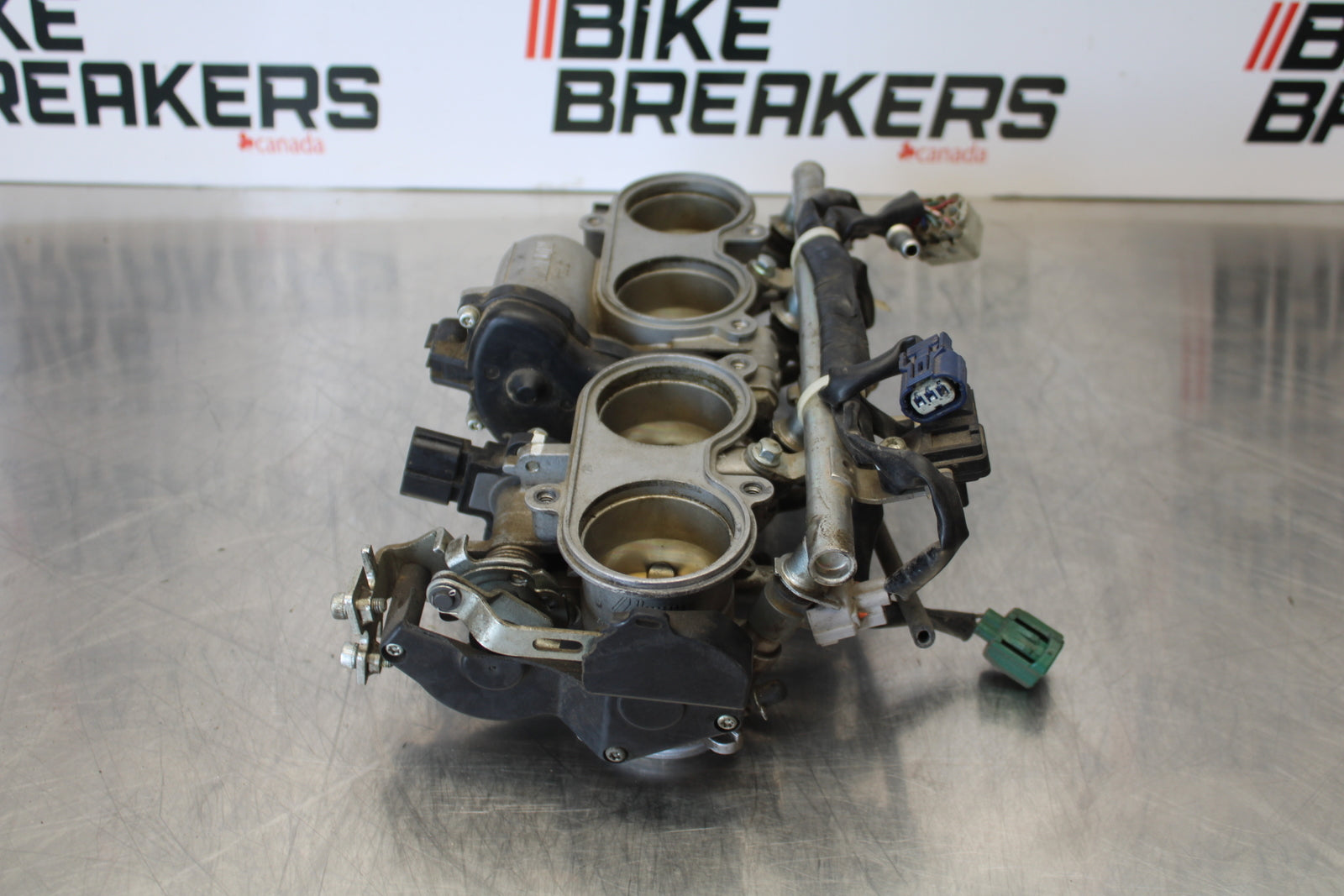 07-08 YAMAHA YZF R1 MAIN FUEL INJECTORS / THROTTLE BODIES BB160