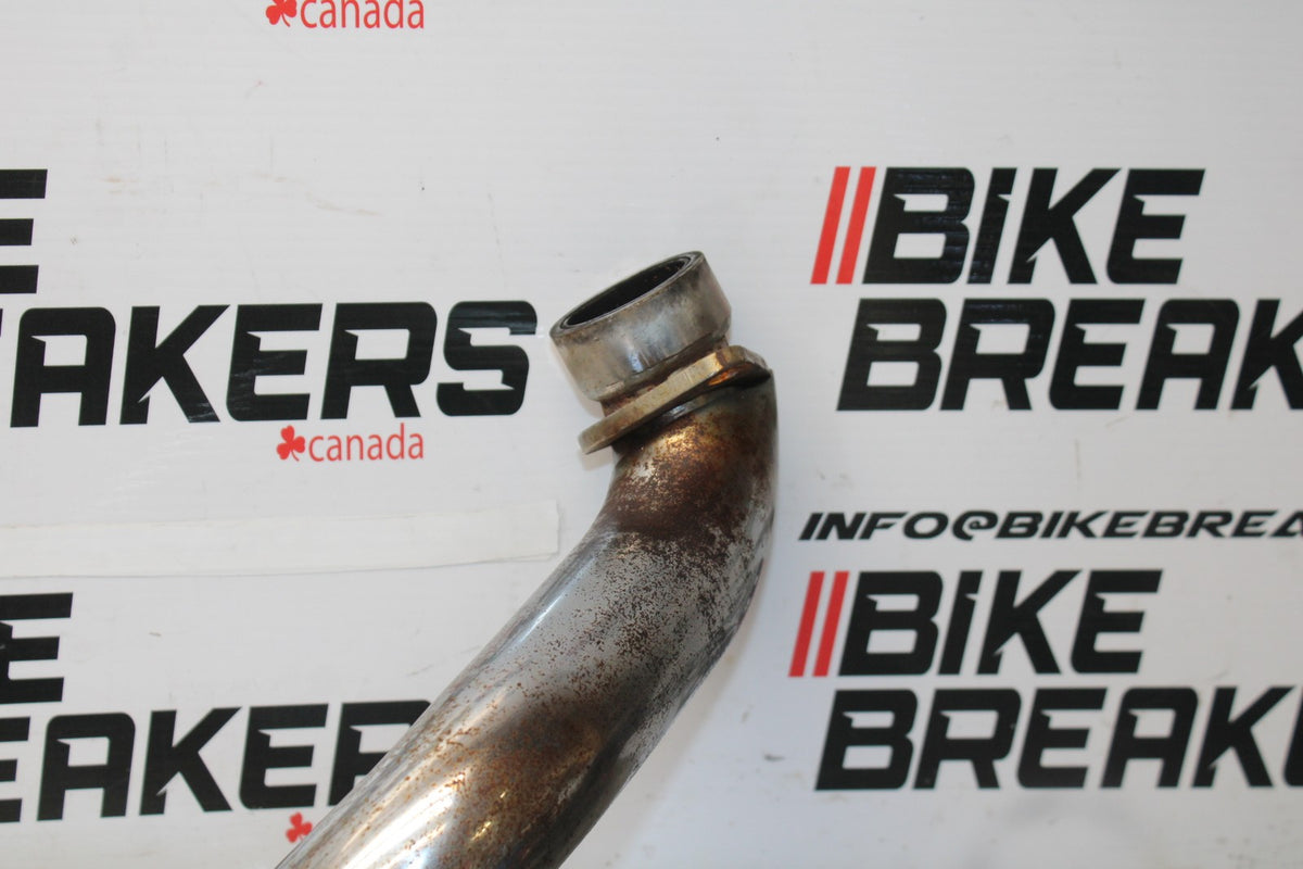 08 YAMAHA V STAR 1100 XVS1100AW CLASSIC COBRA FULL EXHAUST PIPE BB916
