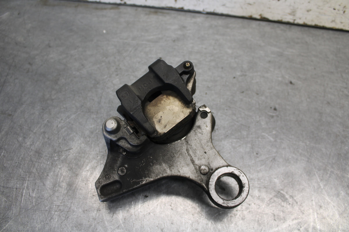 05-06 HONDA CBR600RR REAR BACK BRAKE CALIPER W MOUNT BRACKET  BB689