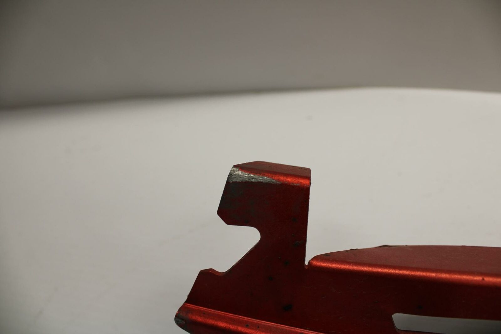 11-12 KAWASAKI Z1000 AFTERMARKET ALUMINUM RED REAR BACK DRIVE CHAIN GUARD  BB249