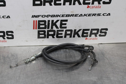 00 SUZUKI GSXR750 THROTTLE CABLES LINES BB820