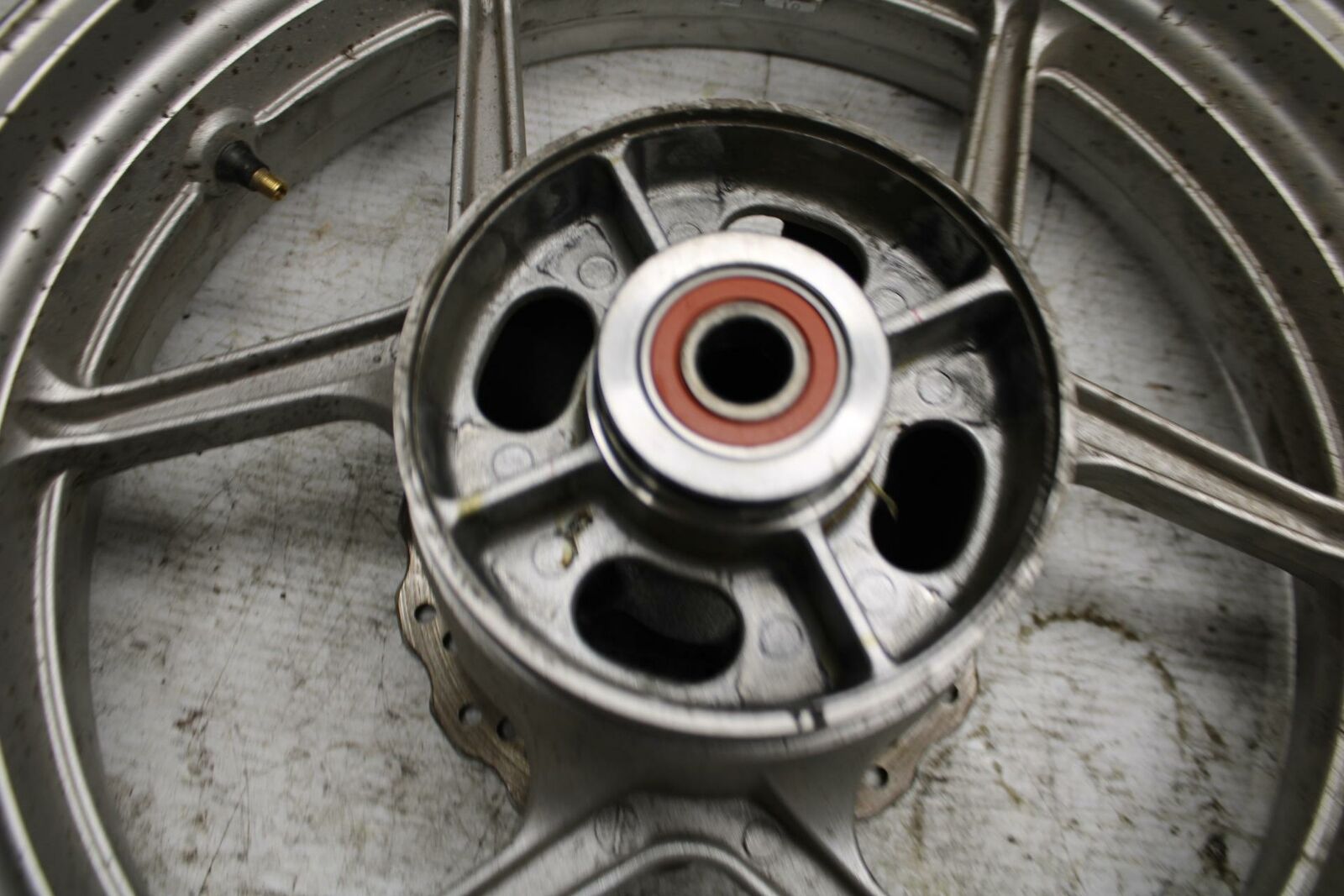 07-09 KAWASAKI VERSYS 650 REAR WHEEL BACK RIM BB302