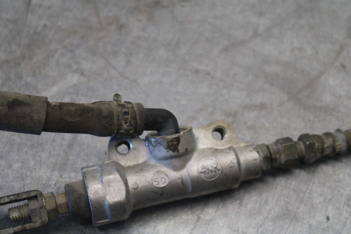 05-06 YAMAHA ROYAL STAR REAR BACK BRAKE MASTER CYLINDER W RESERVOIR BB697