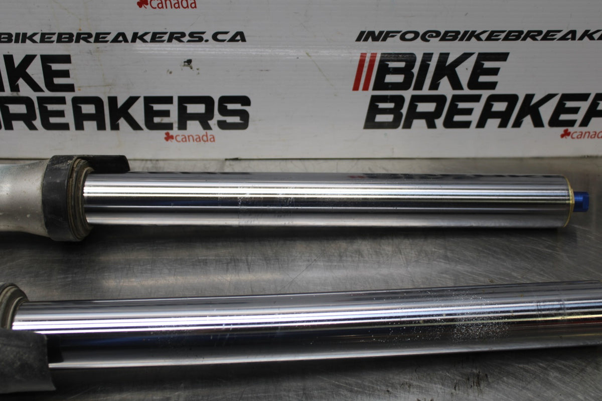 01-03 SUZUKI GSXR600 FRONT FORKS SHOCK SUSPENSION SET PAIR BB841