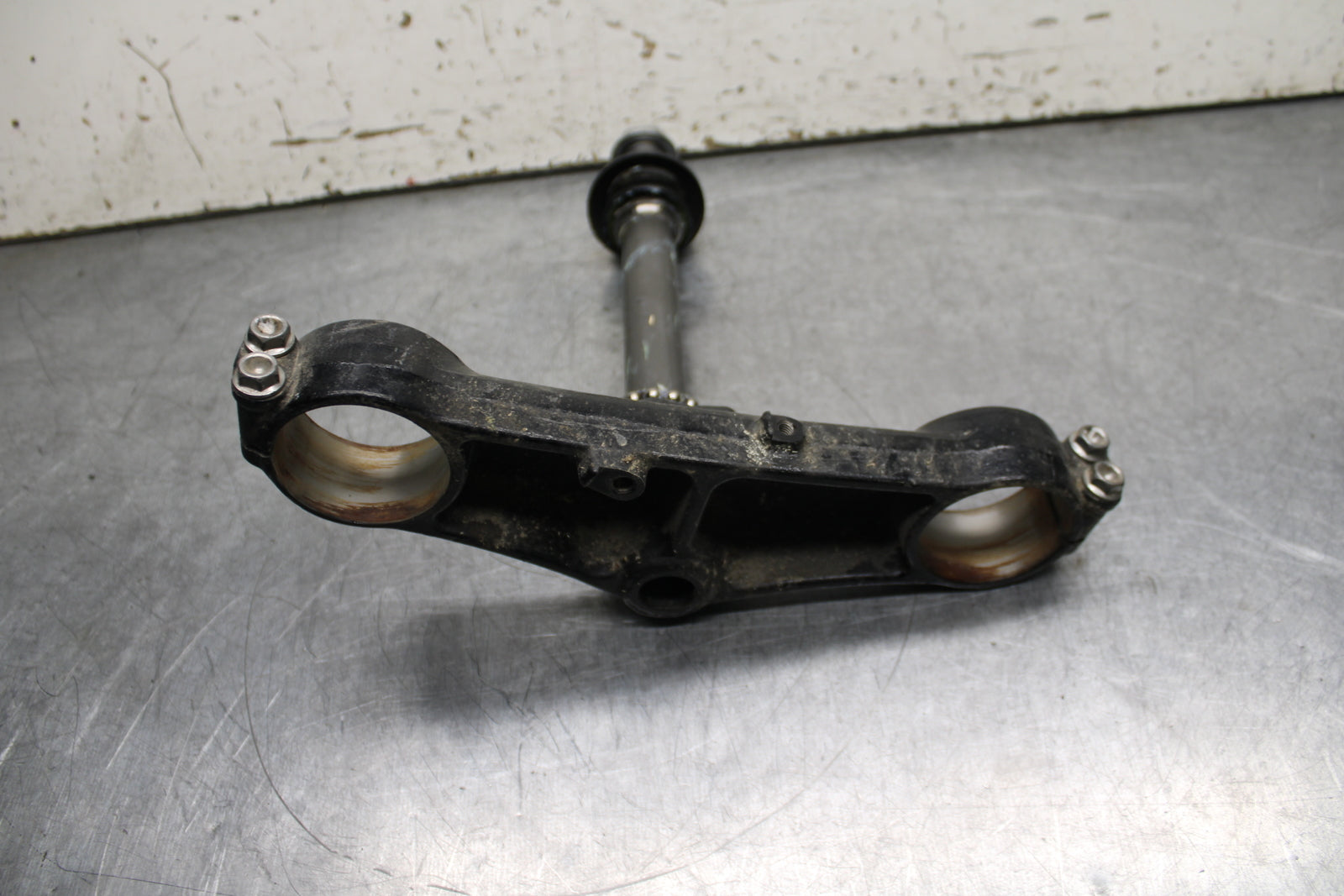 14 HONDA CTX1300A FRONT FORKS CLAMP LOWER TRIPLE TREE STEM BB732