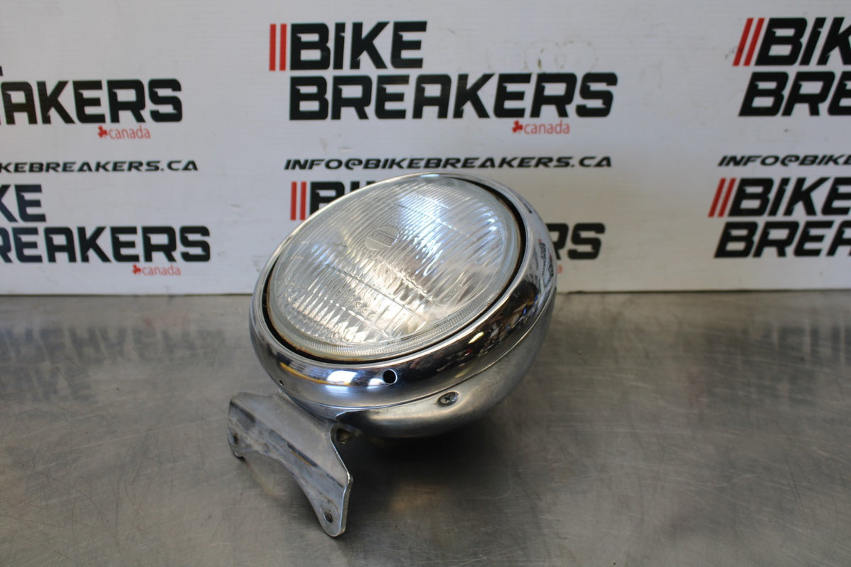 02 KAWASAKI VULCAN 800 VN800B CLASSIC SINGLE HEADLIGHT HEAD LAMP LIGHT BB862
