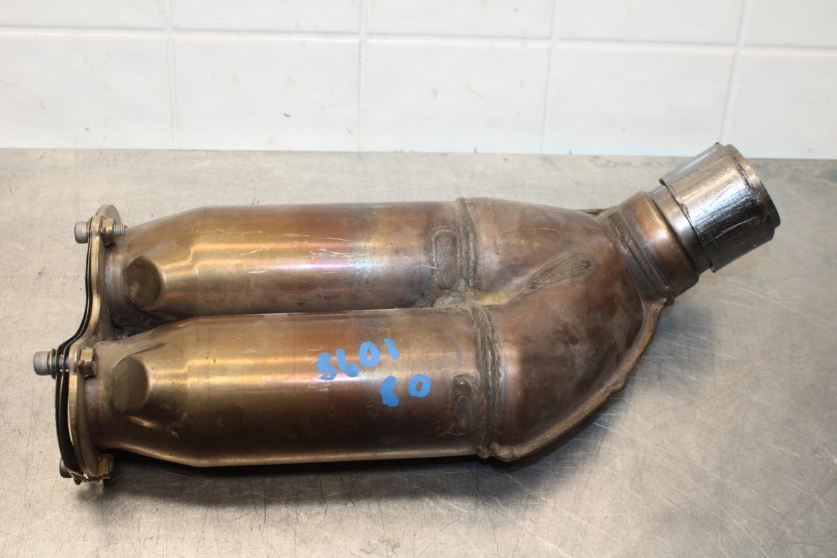 2008 Ducati 1098 EXHAUST MIDPIPE MID MIDDLE PIPE COLLECTOR BB581