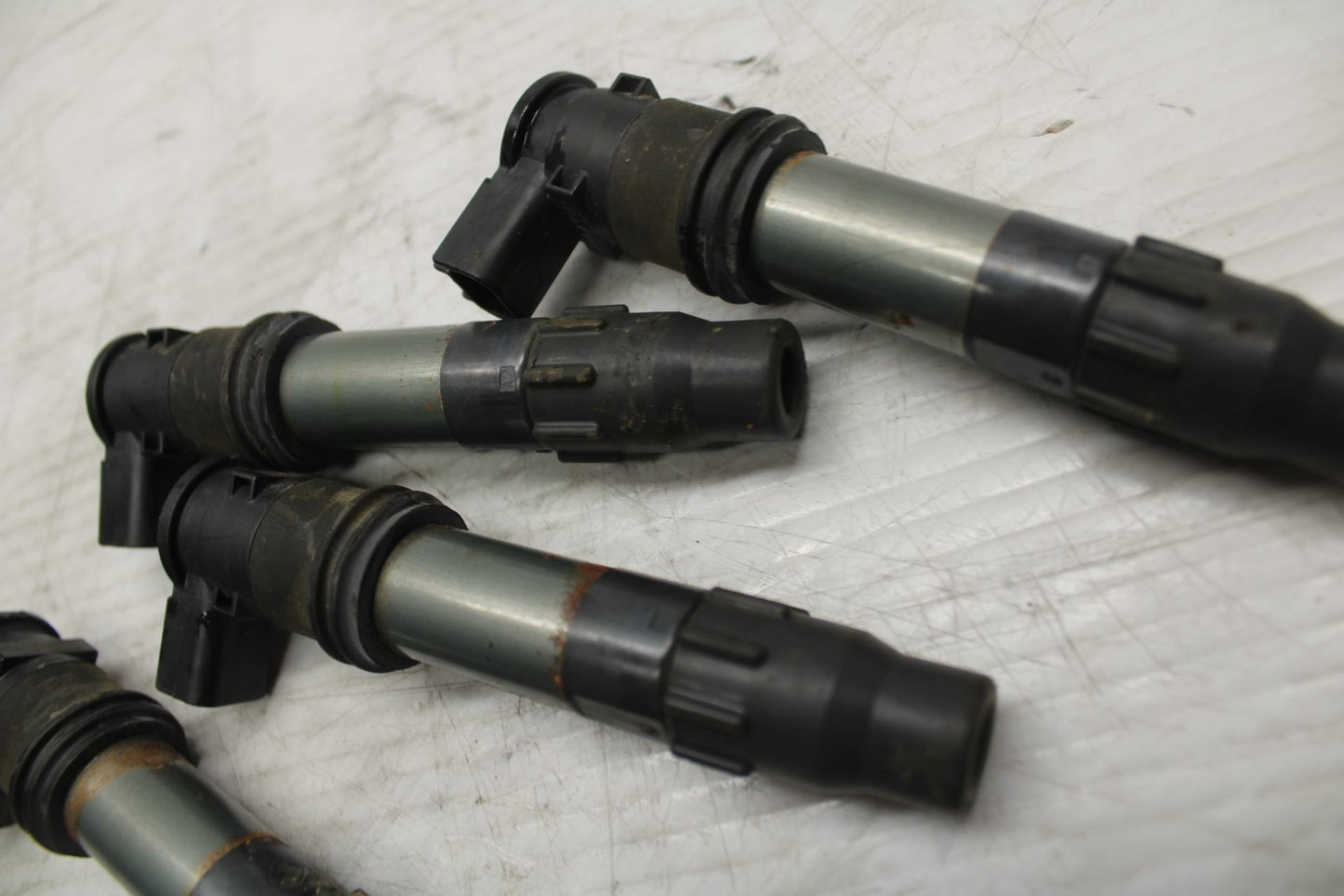 09-11 SUZUKI GSXR1000 IGNITION COILS COIL SPARK PLUG CAPS BB284 #B