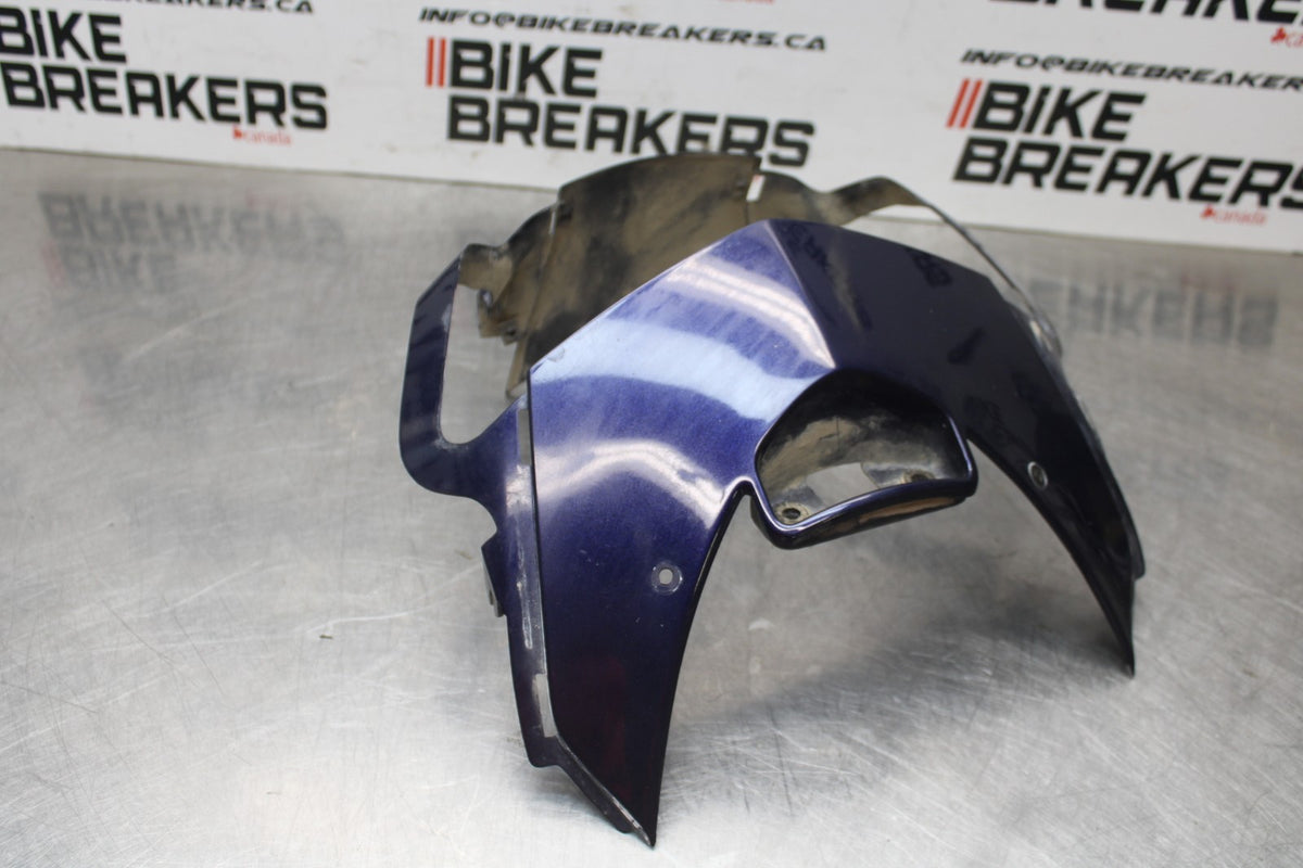 98-05 HONDA SUPER HAWK 1000 VTR1000F FRONT UPPER NOSE FAIRING COWL SHROUD BB821