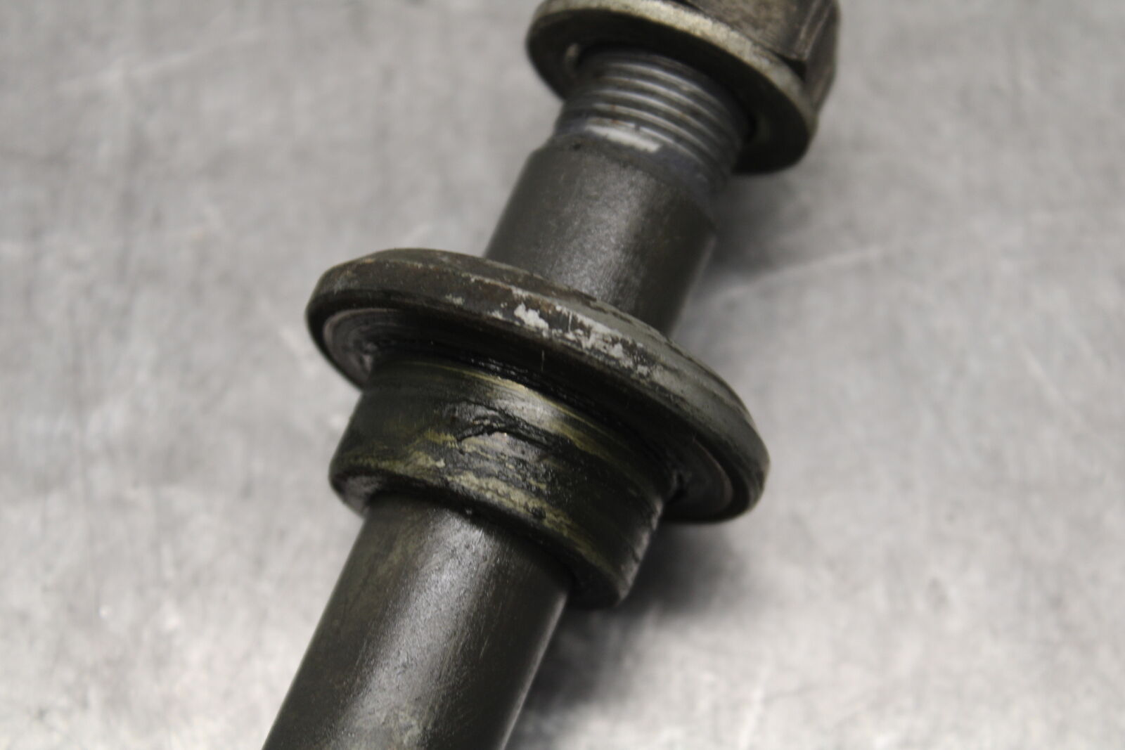 04-12 HONDA ST1300A REAR AXLE BACK WHEEL RIM PIVOT BOLT AXEL BB669