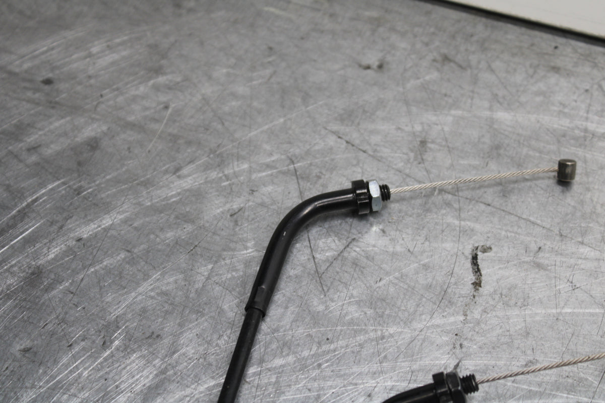 19-23 KAWASAKI NINJA ZX6R THROTTLE CABLES LINES BB749