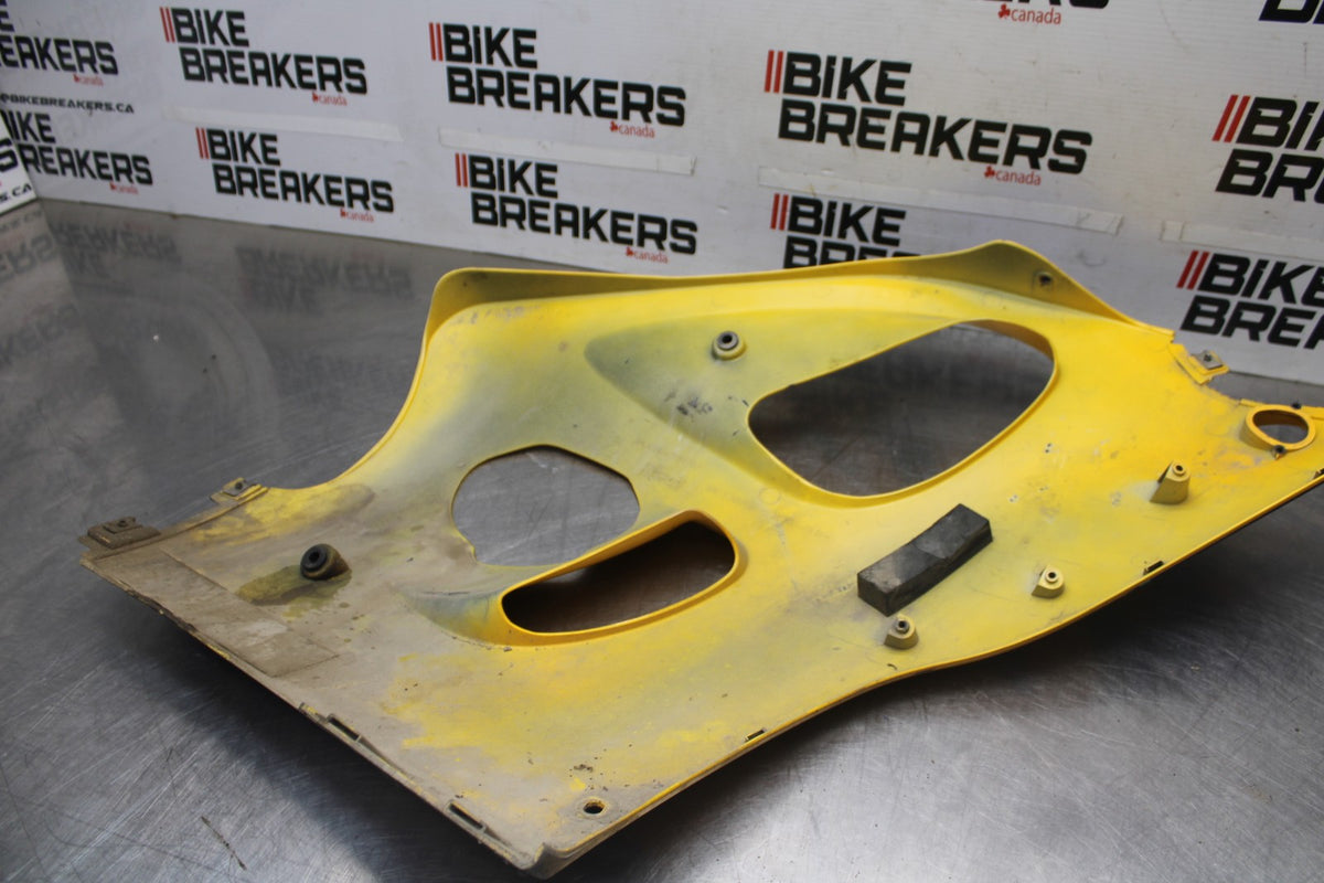 97-00 SUZUKI GSXR600 SRAD LEFT LOWER MID UPPER SIDE FAIRING COWL BB921