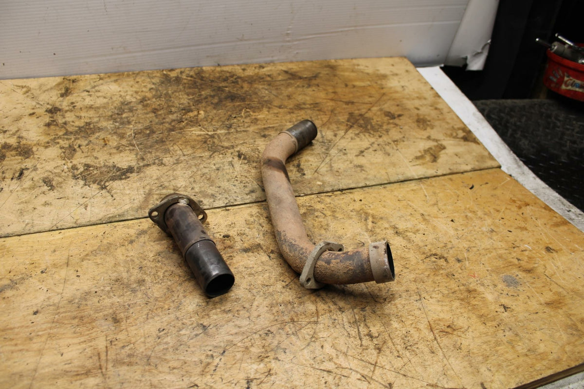 07-11 SUZUKI VSTROM 650 EXHAUST HEADER PIPES MANIFOLD BB340