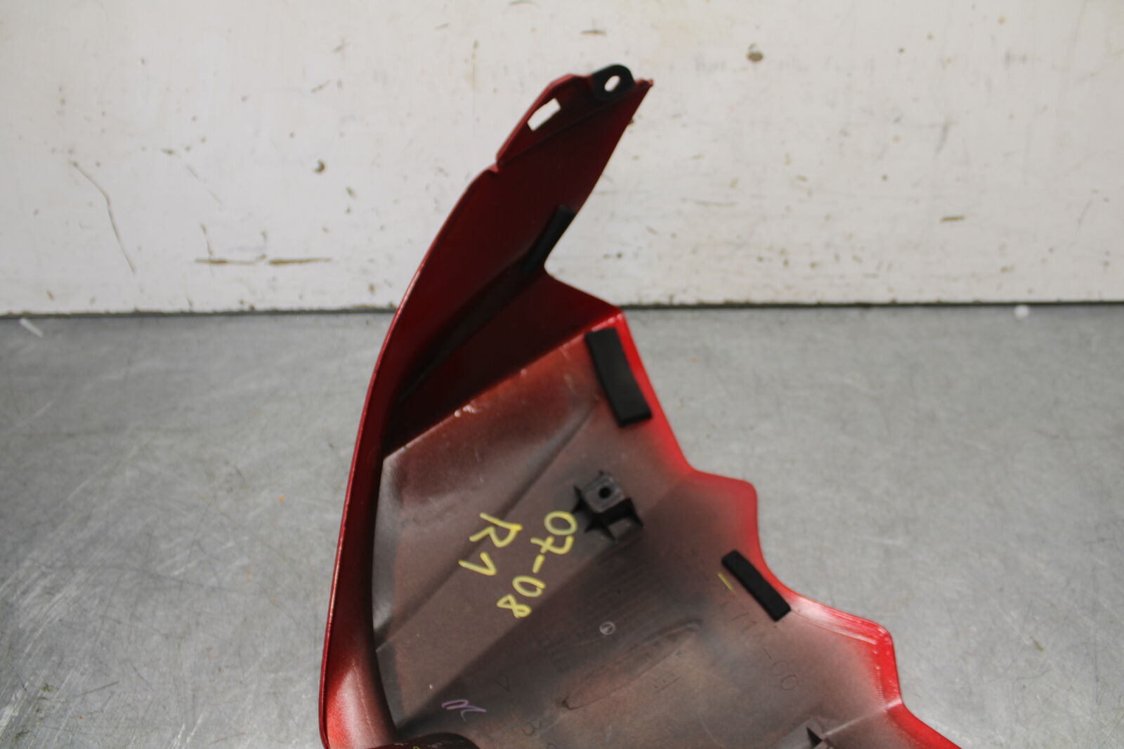 07-08 YAMAHA YZF R1 FRONT GAS TANK FUEL CELL FAIRING COWL COVER TRIM BB425