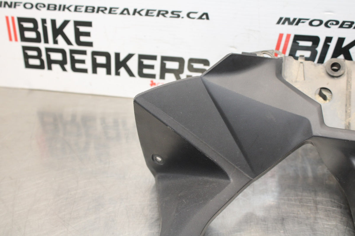 13 KAWASAKI NINJA 650 EX650F ABS INNER FRONT CENTER COWL FAIRING BB828