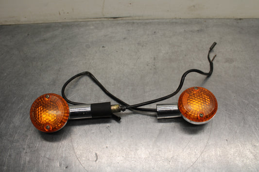 00 SUZUKI INTRUDER 1500 VL1500 FRONT LEFT RIGHT TURN SIGNALS INDICATORS  BB761