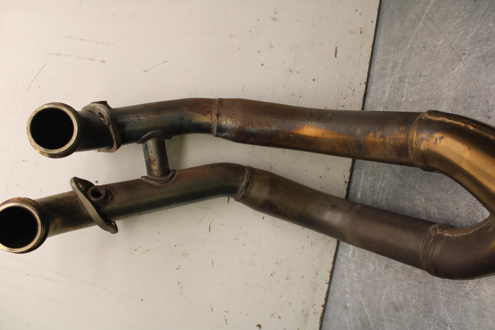20-23 APRILIA RS660 EXHAUST HEADERS W HONEYCOMB MUFFLER  BB643