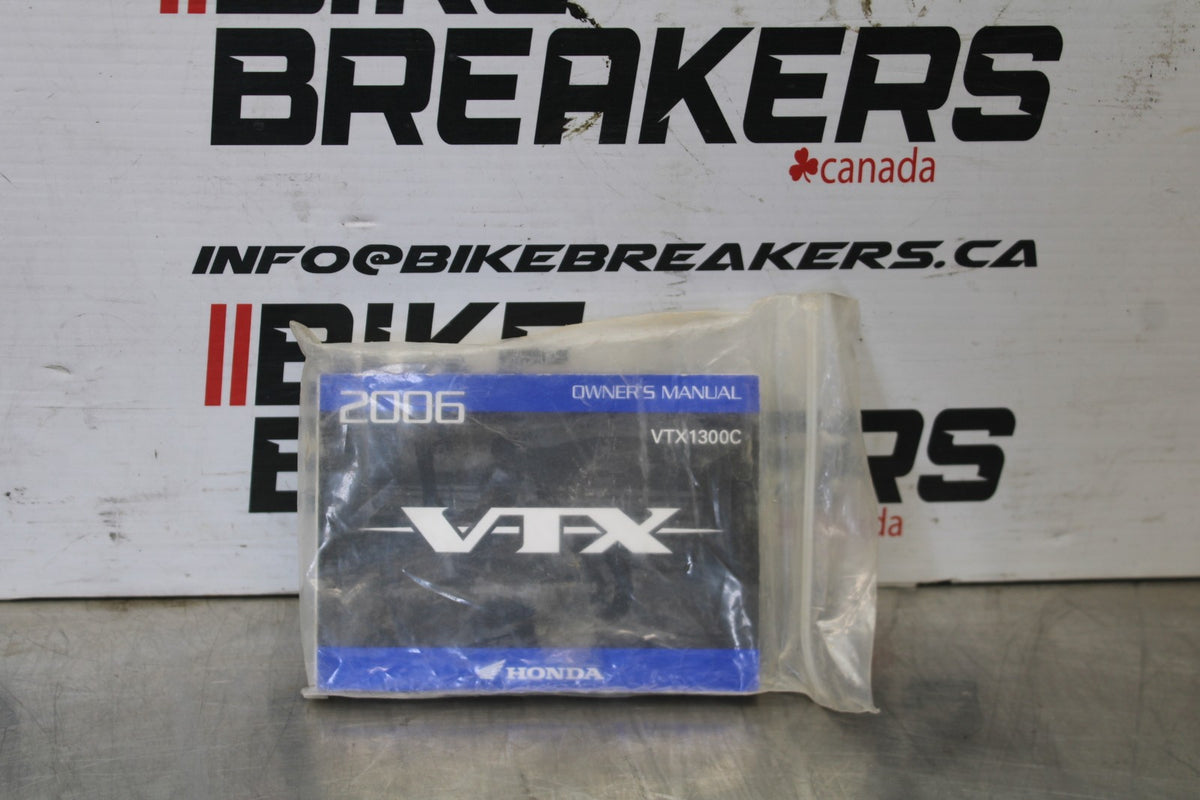 03-08 HONDA VTX1300C ORIGINAL OWNERS MANUAL BOOK BB868