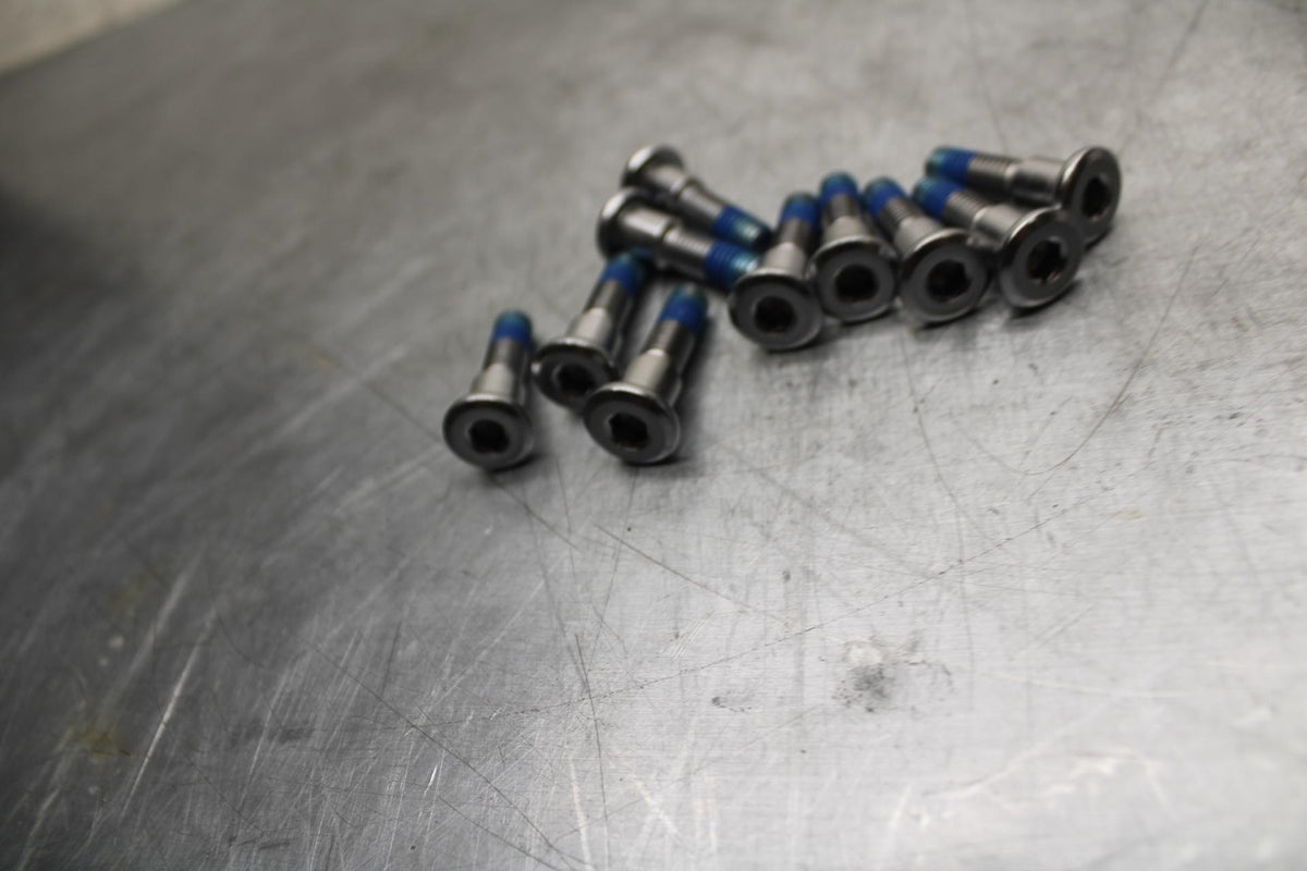 91-92 SUZUKI GSXR750 M  FRONT BRAKE ROTOR BOLTS DISC HARDWARE SCREW  BB493