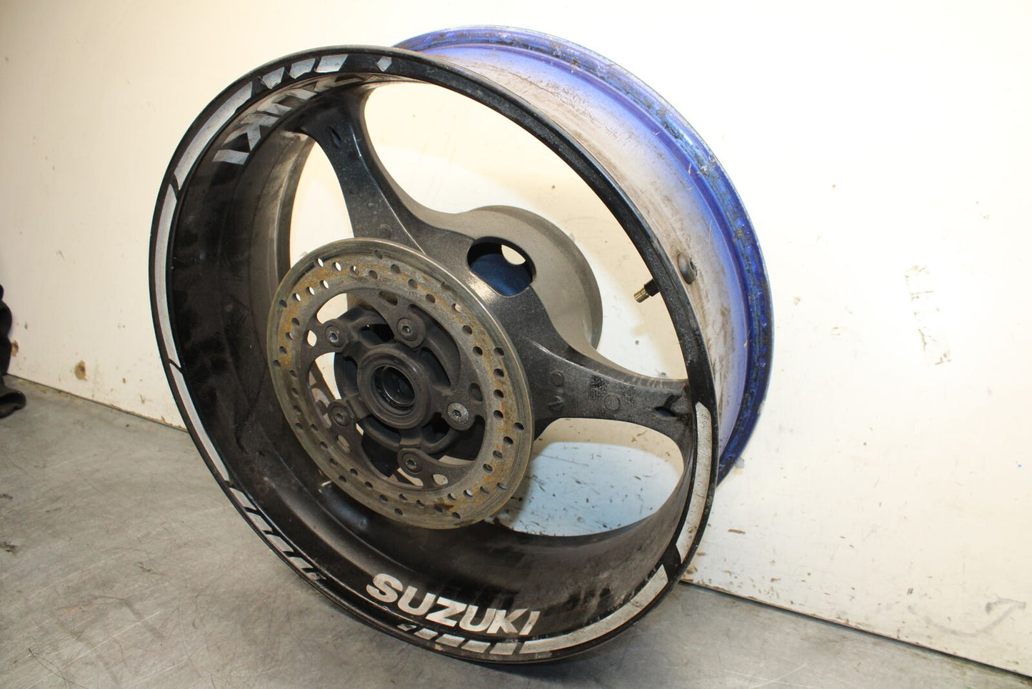 06-07 SUZUKI GSXR 600 REAR WHEEL BACK RIM BB737