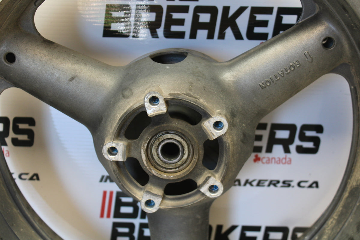 00 SUZUKI SV650 REAR WHEEL BACK RIM BB156