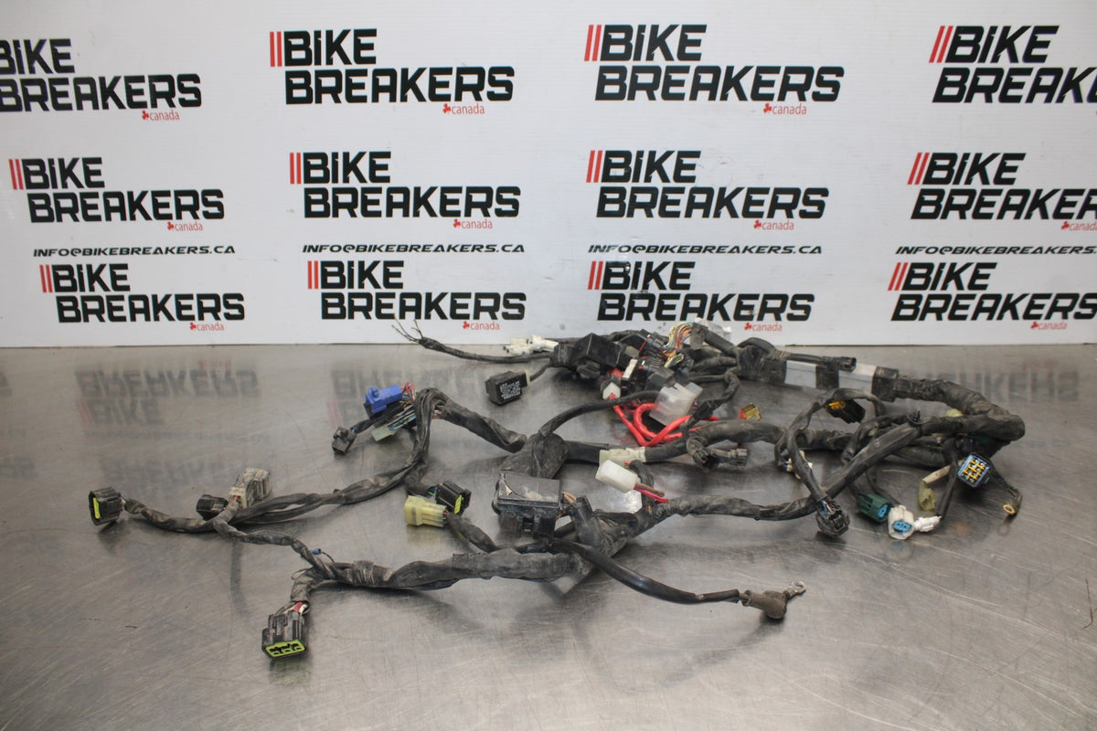 08-16 YAMAHA YZF R6 MAIN ENGINE WIRING HARNESS MOTOR WIRE LOOM BB798