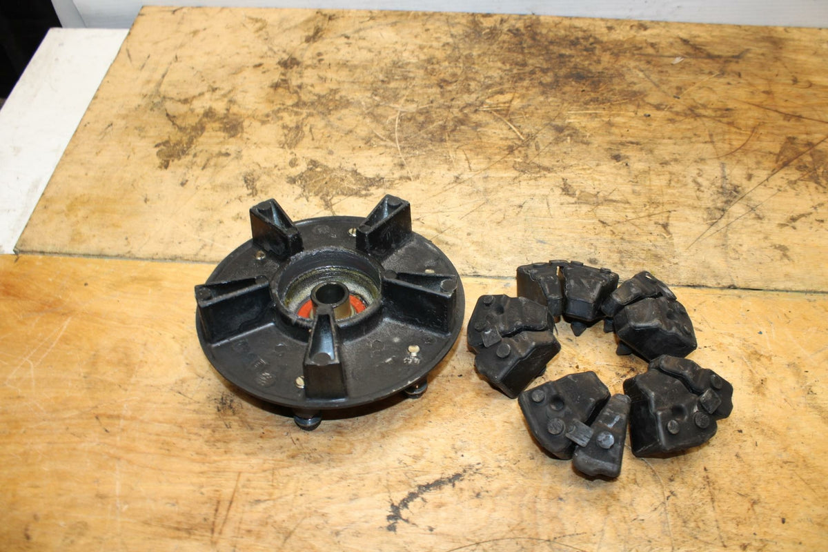 91-93 YAMAHA FZR1000 REAR HUB W? SHOCK DAMPERS CUSH ABSORBERS BB339