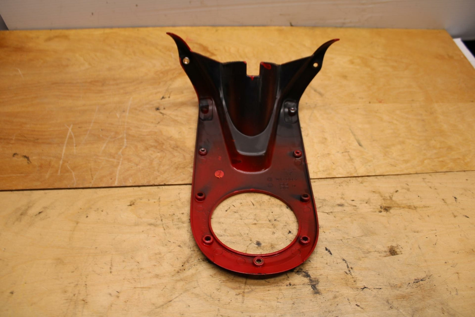 08-14 DUCATI MONSTER 696 GAS TANK FUEL CELL COVER FAIRING COWL BB324
