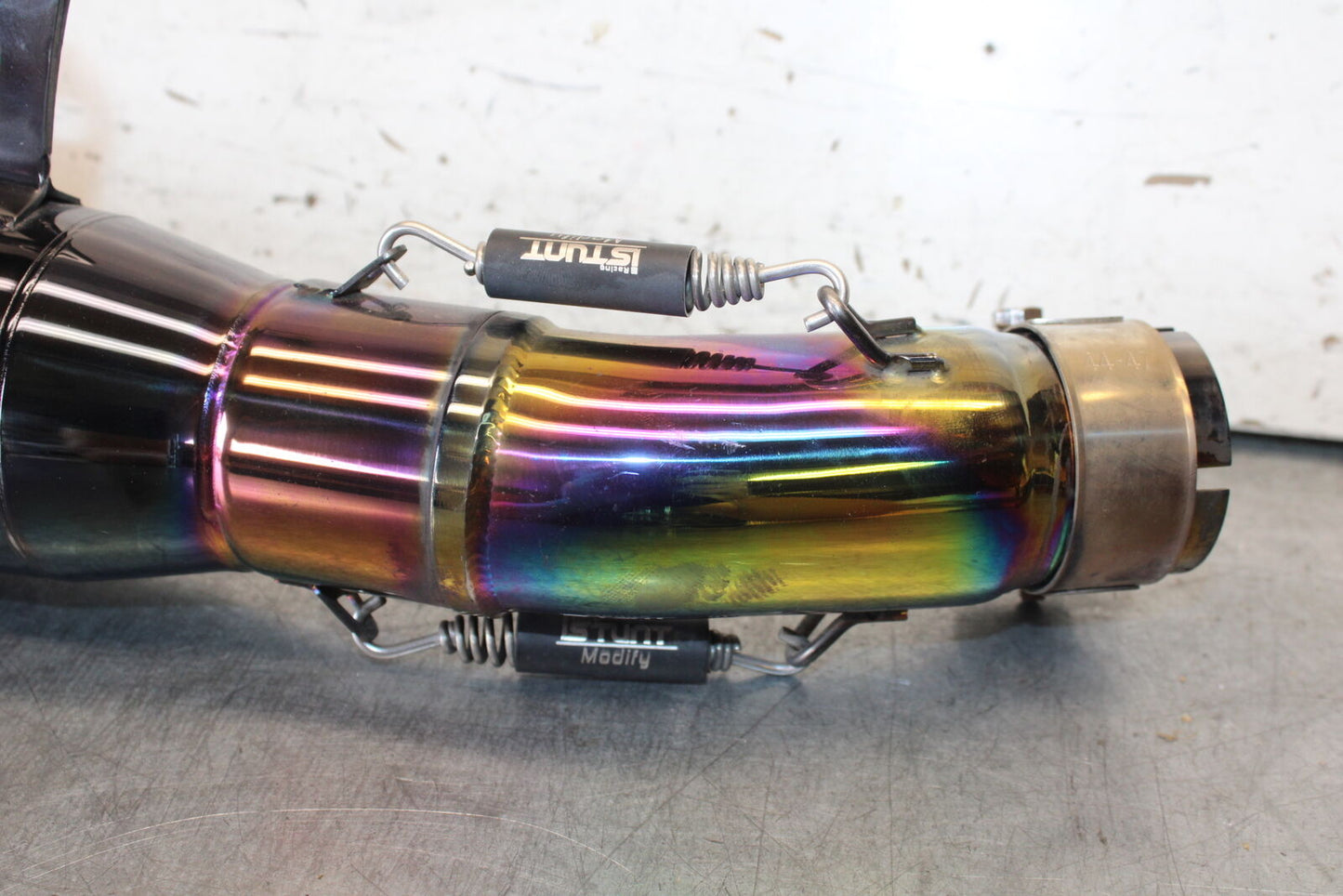 18-23 KAWASAKI NINJA 400 AFTERMARKET EXHAUST SLIP ON CAN SILENCER  BB679