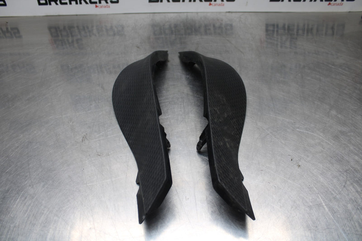 07-08 KAWASAKI NINJA ZX6R GAS FUEL TANK PANELS COVERS TRIM SET COWLS SET BB199